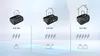 Three Bosch batteries with different Ah ratings, each depicted with a house icon, lightning bolts, and shopping bags to illustrate capacity and usage. Voir les images du produit