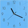 Wanduhr aus Glas mit Motiv Himmelblauer Hintergrund- 30 x Produktbild-Vorschau 1