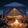 FCH Faltpavillon 3x3 m Gartenpavillon mit 4 Seitenteilen, Produktbild-Vorschau 3