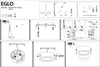 Instruction manual for a light fixture. Náhľad obrázku produktu