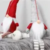 Santa Claus skřítek sedící plyšový 50 cm Náhled obrázku produktu 4