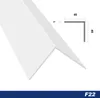 2 Meter | Winkelleiste | PVC | Kunststoff | Effector | Produktbild-Vorschau 2