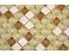 Glasmosaik mit Naturstein XCM M820 30,5x32,2 cm beige/braun Produktbild-Vorschau 8