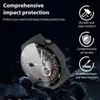 Hülle für Huawei Watch GT5 46mm Schutzglas Panzerfolie Produktbild-Vorschau 3