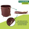 Gartenabfallsack Pop-Up aus Canvas-Stoff, 120 L Produktbild-Vorschau 5