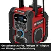 Einhell Akku-Baustellenradio TE-CR 18 Li DAB+/FM/BT mit Produktbild-Vorschau 8