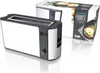 A toaster and its packaging are shown against a white background. Produktbild-Vorschau