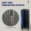 MuchoWow® Koffer Handgepäck Trolley Rollkoffer Kleine Produktbild-Vorschau 3
