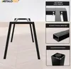 MetaloPro Bamako Nogi do stołu z centralną belką, metalowe Podgląd zdjęcia produktu 3