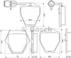Bosch Bremsbelagsatz, Scheibenbremse  0 986 424 689 Produktbild-Vorschau 1