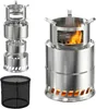 ROSEJANE 3-in-1 Raucharm Feuerstelle aus Edelstahl 20 cm, Produktbild-Vorschau 1