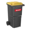 Mülltonne 240 Liter SULO CITYBAC CLASSIC  Grau mit Gelbem Produktbild-Vorschau 1
