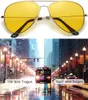 GKA Pilotenbrille Nachtsichtbrille silber für Autofahrer Produktbild-Vorschau 4