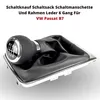 Schaltknauf Schaltsack Schaltmanschette Und Rahmen Leder 6 Produktbild-Vorschau 1
