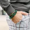 GT Collection | Męska bransoletka z płaskimi koralikami i Podgląd zdjęcia produktu 4