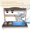 ONVAYA® Hänge-Matschküche ǀ Grau ǀ für Outdoor und Indoor ǀ Produktbild-Vorschau 4