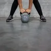 Kettlebell - Focus Fitness Vinyl - 18 kg - Grau Produktbild-Vorschau 4