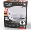 The image shows the packaging of an Adler donut maker. Podgląd zdjęcia produktu