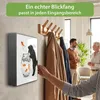banjado metalowa szafka na klucze, duża 30x30 cm z 32 Podgląd zdjęcia produktu 8