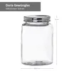 4-tlg. Gewürz-Gläserset Doria 520 ml bauchiges Vorratsglas Produktbild-Vorschau 4
