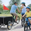 Relaxdays, remolque para bicicleta, remolque de carga, Vista previa de la imagen del producto 8