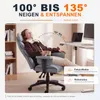 Ergonomická kancelárska stolička určená na hranie, vybavená Náhľad obrázku produktu 4