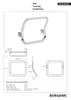 BORGANIC Handtuchring Edelstahl poliert 250x220x125 mm für Produktbild-Vorschau 2