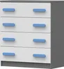 Kinderzimmer-Set Bett Schrank Wandregal Kommode Produktbild-Vorschau 11