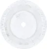BELIANI Blumentopf Cremeweiß Ton und Glasfaser Rund ⌀ 37 cm Produktbild-Vorschau 4
