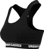 Urban Classics Ladies - SPORTS LOGO BRA schwarz - 3XL Voir les images du produit 7