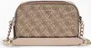 GUESS Damen Schultertasche Noelle Latte Logo-Brown : Produktbild-Vorschau 29