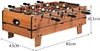 4 in 1 Kickertisch, Spieltisch für Kinder & Erwachsene, Produktbild-Vorschau 4