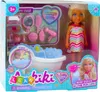 Lean Mini Ankiki Puppen Set Mit Badewanne Pflegezubehör Produktbild-Vorschau 4