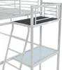 CASUAL II Mezzaninbett - 140 × 190 cm - Schreibtischplatte Produktbild-Vorschau 5