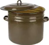 EMALIA RYBNIK Emaillierter großer Topf für Bigos braun 40l Produktbild-Vorschau 2