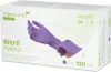 Medi-Inn Nitril Purple Einmalhandschuhe, lila, puderfrei Produktbild-Vorschau 1