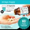 DR WAKDE'S Bhringraj Capsules (False Daisy | Eclipta alba) Voir les images du produit 7