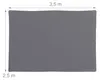 Tente pare-soleil Relaxdays, 2,5 x 3,5 m, polyester, Voir les images du produit 4