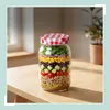 Relaxdays inmaakpotten, set van 25, 400 ml, afsluitbare Productafbeelding-voorbeeld 7
