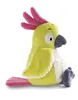 A plush toy parrot sitting on a white background. Produktbild-Vorschau