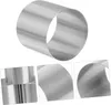 Set di anelli per dolci in acciaio inox 8 pz. Stampi per Anteprima dell’immagine prodotto 7