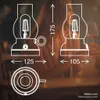LED stolní lampa Dobíjecí LED stolní lampa Stmívatelná Náhled obrázku produktu 7