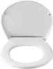 Pressalit 718 WC-Sitz Softclosing und Quickrelease Weiß Produktbild-Vorschau 2