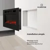 Klarstein Cheminée Electrique Encastrable, Chauffage Voir les images du produit 3