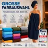 Komfortec Badetuch 100x200 cm aus 100% Baumwolle Produktbild-Vorschau 15