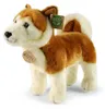 Peluche Akita Inu 30 Cm Ecologico Anteprima dell’immagine prodotto 2