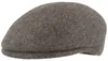 Filz-Duck Cap aus reiner Wolle von Hut-Breiter in grau