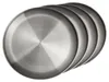 Camping-Teller Set aus Edelstahl - Flache Outdoor-Teller Ø Produktbild-Vorschau 8