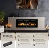 Elektrický nástěnný krb Luci, 2 nastavení teploty, efekt Náhled obrázku produktu 2