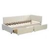 MODFU Schlafsofa Tagesbett 90x200cm mit 2 Schubladen und Produktbild-Vorschau 6